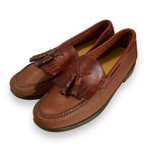 G.H. Bass & Co. Brown Tassel Loafers